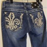 Miss Me Medium Wash Blingy Capri Jeans JP5455P, Size 27, New With Tag Photo 4