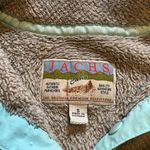 Jachs Jach’s Women’s Small Gray Teal Button Long Sleeve Textured Pullover Sweater Photo 7