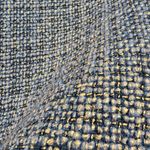 Talbots  Pencil Skirt Metallic Wool Blend Gold Black Woven Tweed Size 8 Photo 3