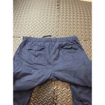 Roller Rabbit  Women's Dolkar Utility Pant Navy Drawstring Embroidered Size Large Photo 6