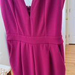 EXPRESS  magenta jumpsuit size 2 Photo 4