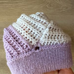 Jun & Ivy Purple Striped Sweater Photo 2