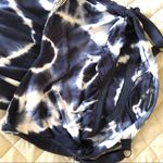 Long Blue Tie Dye Dress with Beaded Bodice 6 Photo 5