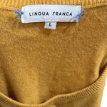 Lingua Franca cashmere sweater size Large Photo 4
