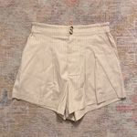 Treasure & Bond NWOT  Pleated High Waisted Cotton Shorts Photo 9