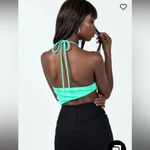 Princess Polly NWT - Teal bodysuit with cutout size 10 Photo 2