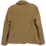 Cherokee  Brand Women's Beige Corduroy Button Front Jacket Lightly Quilted Size L Photo 1