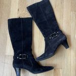 Anne Klein Leather Suede Boots Photo 0