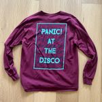 Gildan Panic! At The Disco Maroon Long Sleeve Shirt Photo 1