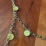 Gold chain Elizabeth the Second medallion belt Photo 2