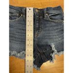 Celebrity Pink Jean Shorts SIZE 3/26 Raw Hem Stretch Festival Boho daisy duke Photo 5