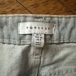 Topshop  light wash denim size 8 normcore mini skirt Photo 1