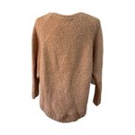 Lou & grey  | Wool Blend Boucle Blush Poncho Sweater Size XS/S Round Hem Knit Photo 3