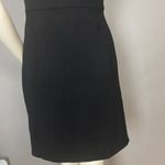 Diane Von Furstenberg  Vicenda Dress Sheath Black US DVF Size 8 Strapless Stretch Photo 5