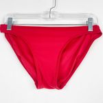 Everything But Water EBW  Scoop Front Racerback Red Bikini Hipster 2-Piece S/M Photo 11