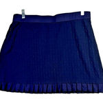 J. McLaughlin  Skort Womens XL Pleated‎ Hem Agnes Catalina Cloth Knit Golf Tennis Photo 0