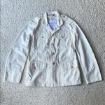 Alex Mill Officer’s Chore Jacket Safari Utility Coat Natural Cream Medium Photo 4