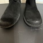 Clarks Womens Black Boots Size 9.5M Suede Knee High Boots Buckle Casual Comfort Photo 2