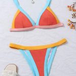 SheIn Colorblock Bikini Photo 0