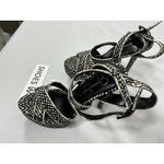 Jessica Simpson Womans  Blairee Strappy Platform Sandals 6 B Polka Dot Stiletto Photo 2