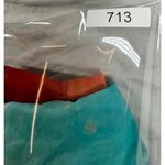 Leoma Lovegrove Beach Scene Tunic Top Small Vibrant Colors Florida Girl Red Photo 7