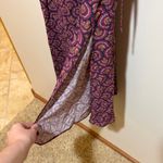 Marine layer Emlyn Midi Wrap Short Sleeve Dress Fan Block Print Size Small Photo 8