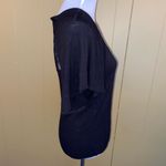 Jeans by Buffalo I women S batwing flutter sleeve top w/elastic waist & lace back Photo 3