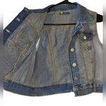 Jean Vest Women's Boho Chic Denim Light Blue Sz 11 EUC Photo 4