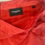 The Kooples Mini Wrap Silk Skirt with Ruched Ruffle & Bow Photo 7