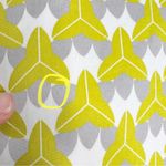 Banana Republic Milly Collection Chartreuse Geometric Print Mini Skirt Photo 8