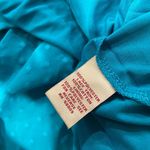 Reba NWT  Size S Turquoise Swiss Dot Lace Sleeveless Midi Dress Asymmetrical Hem Photo 13