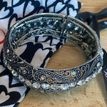 Brighton Crystal Stretch Bangle Bracelet Photo 0