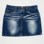 Tommy Hilfiger Vintage Y2K Tommy Jeans Denim Hip Mini Skirt Photo 2