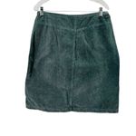 Woolrich Vintage  Corduroy Skirt Teal Womens 12 Photo 4