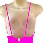 Trina Turk  Women’s High Leg Tie Front One Piece Swimsuit – Size 2, Hot Pink NWT Photo 6