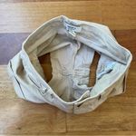 Forever 21  Light Tan / Cream Jean Shorts with Cuffed Hems and a Relaxed Fit EUC Photo 5