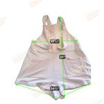 Bucket List Pink Terry Cloth Short Jumper Overall Size L Photo 4