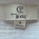 C. Pill White Muslin Shirt Dress Small Photo 2