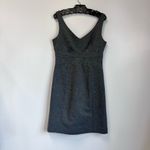 New York And Company Womens Gray Sleeveless A Line Structured Mini Dress Size 4 Photo 7