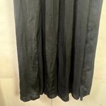 ZARA High Neck Sleeveless Black Maxi Lace Dress Size Medium Photo 9