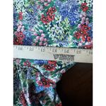 Talbots  Womens Size 16 Perfect Skimmer Colorful Floral Capri Pants Tropical Boho Photo 6