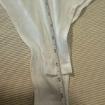 SheIn Elegant White Fringe Bodysuit large Photo 2