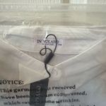 IN'VOLAND Women’s Satin Button Down Shirt Long Sleeve Blouse White 22W NWT Photo 3