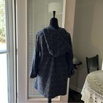 For Cynthia  Women’s Cardigan Medium Hooded Wool Blend Lagenlook Photo 3