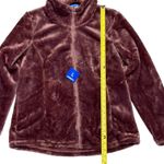 32 Degrees Heat Soft Faux Fur Purple Zip Front Jacket Large Photo 2