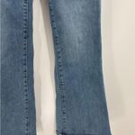 frame denim  Stretch Cotton Le One Crop Mini Boot Casper Blue Jeans Size 26 Photo 6