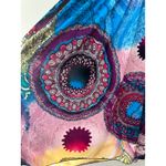 Prestige Edge Women's Colorful Paisley Print‎ Y2K Spaghetti Strap Dress Photo 1