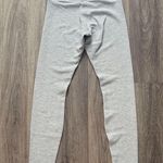 Alo Yoga  Light Gray Women's Leggings Waffle Knit Photo 2