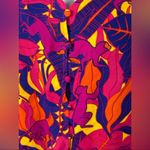 Rose + Olive Jungle Monkey Tropical Tie Button Down Top Medium NWT Photo 7