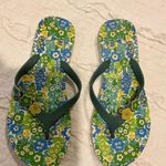 Vera Bradley  English Meadow Flip Flops Size 9-10 9 10 Large Photo 2